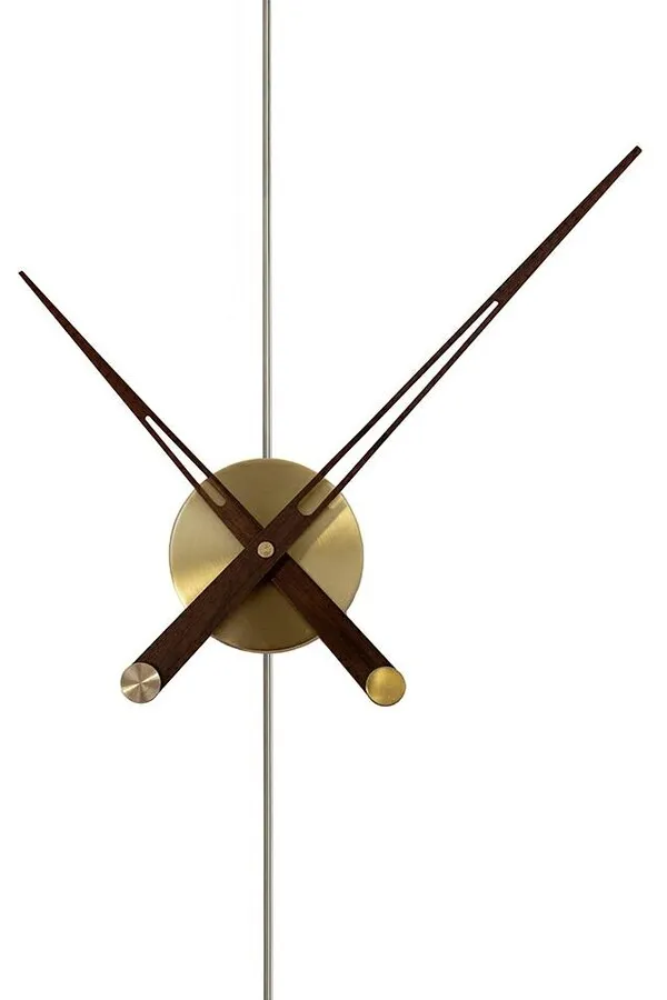 Zegar ścienny DOBLE RING 90 cm - czarny