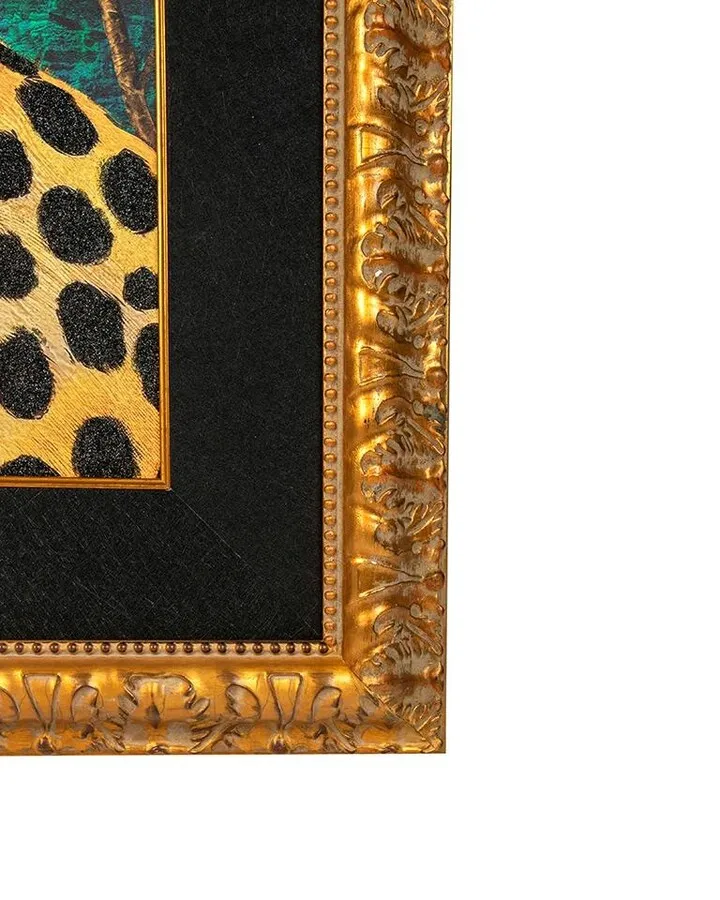 Obraz PEARLS LEOPARD 150x120
