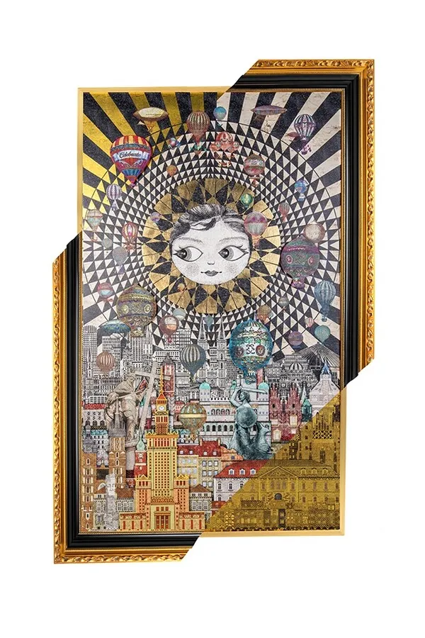 Obraz WARSAW GIRL 110x174