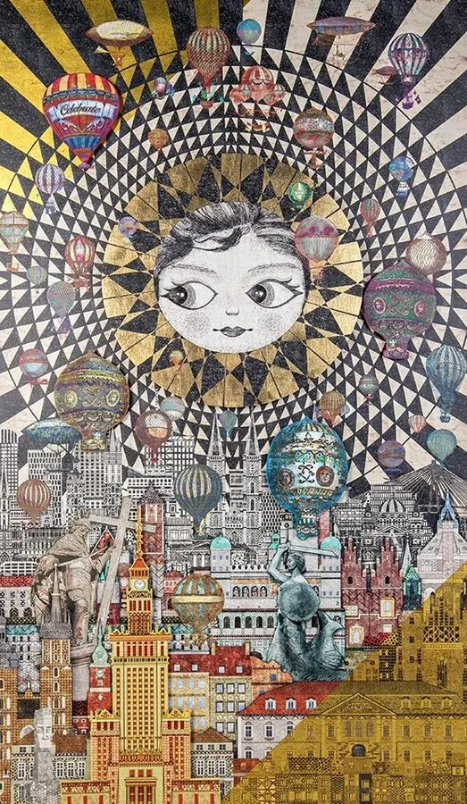 Obraz WARSAW GIRL 110x174