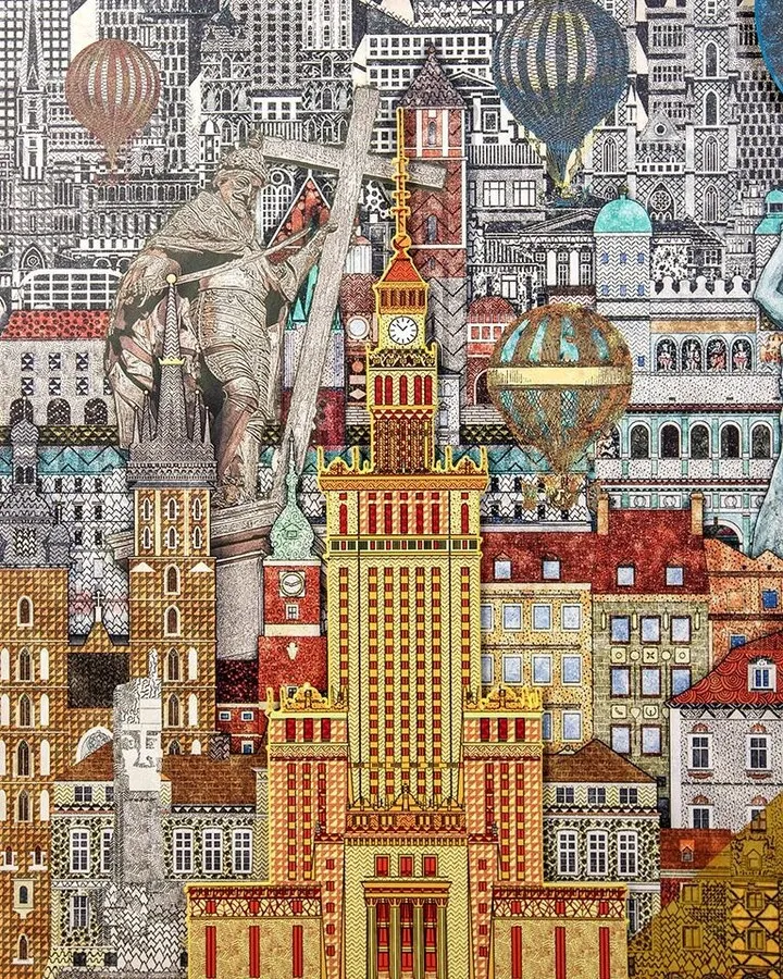 Obraz WARSAW GIRL 110x174