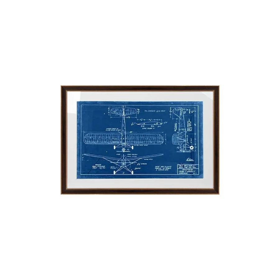 Obraz MECHANICAL PLANE 3 90x62