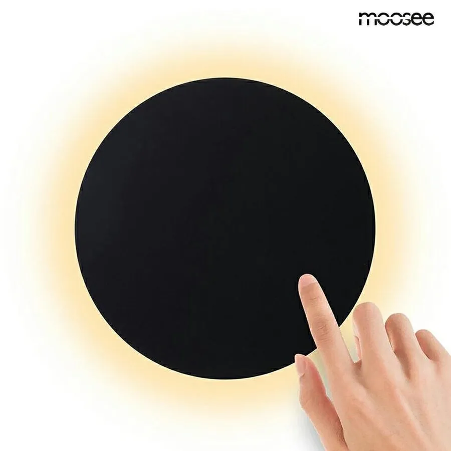 Lampa ścienna SHADOW SUN 30 - czarny