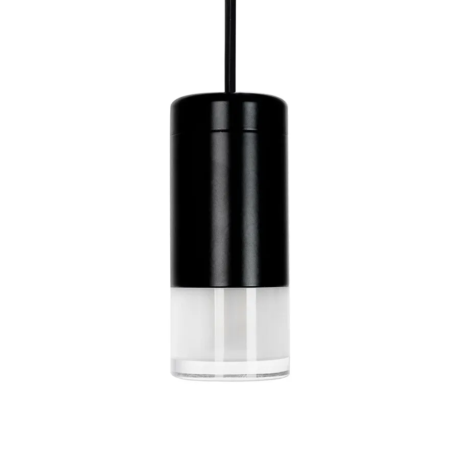 Lampa ścienna FLUSSO WALL 3 - czarny