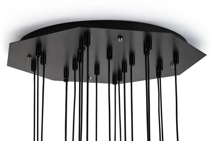 Lampa wisząca FLUSSO 20 - czarny