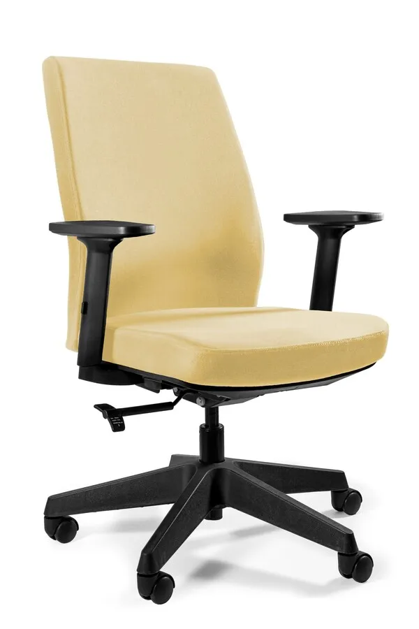 Fotel biurowy WORK - beżowy BL407