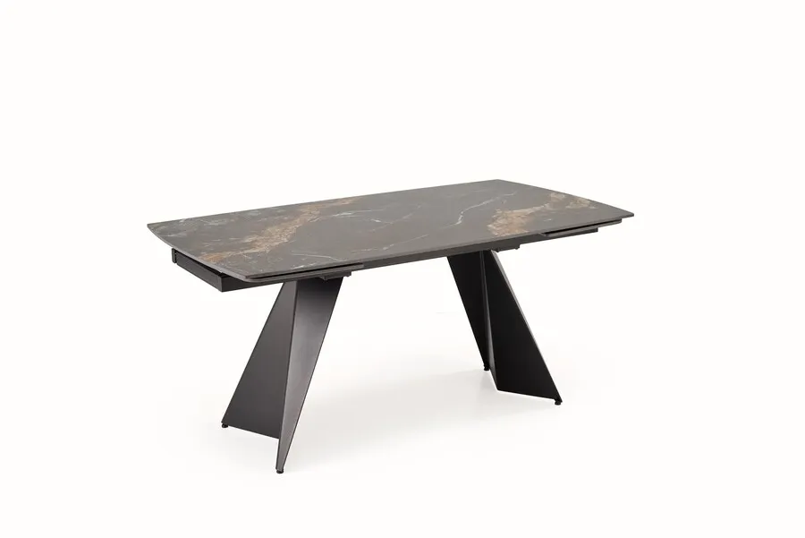 Stół rozkładany ARMANI 165/241x90 - czarny marmur