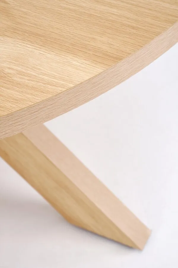Stół okrągły MORUS 120 cm - naturalny