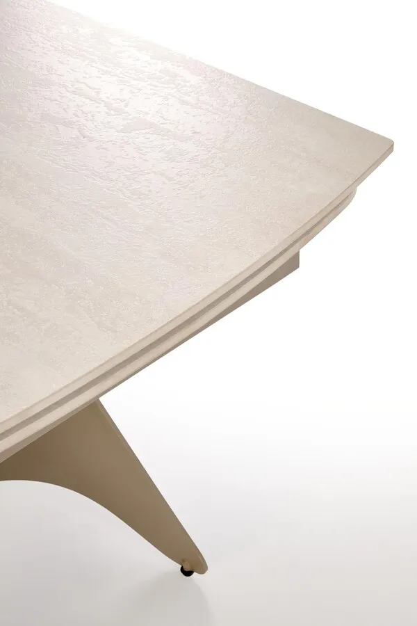 Stół rozkładany SALIX 180/260x90 - trawertyn/kaszmir