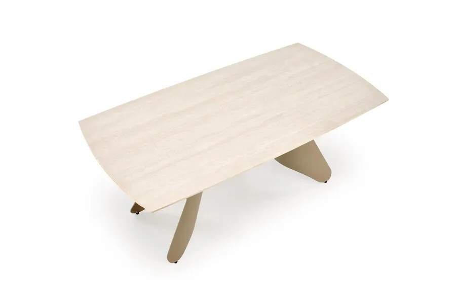 Stół rozkładany SALIX 180/260x90 - trawertyn/kaszmir