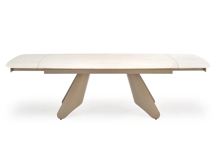 Stół rozkładany SALIX 180/260x90 - trawertyn/kaszmir