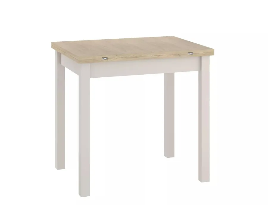 Stół rozkładany FLIP 80/160x80 - dąb cremona torro/kaszmir