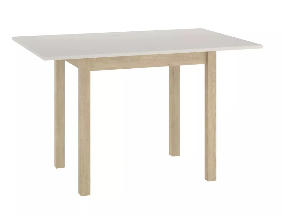 Stół rozkładany FLIP 80/160x80 - kaszmir/dąb cremona torro