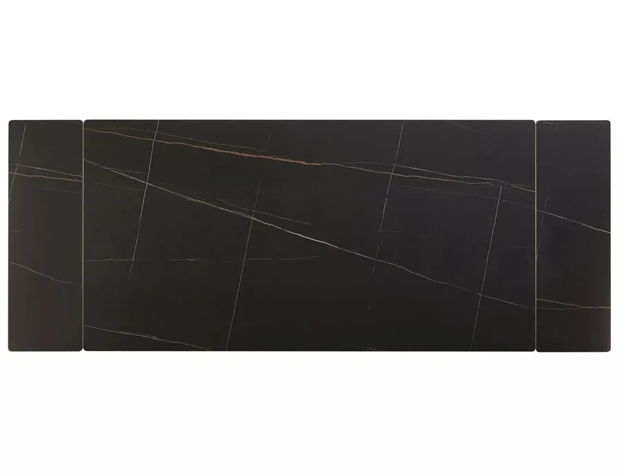 Stół rozkładany IMPERIA 160/220x90 - czarny