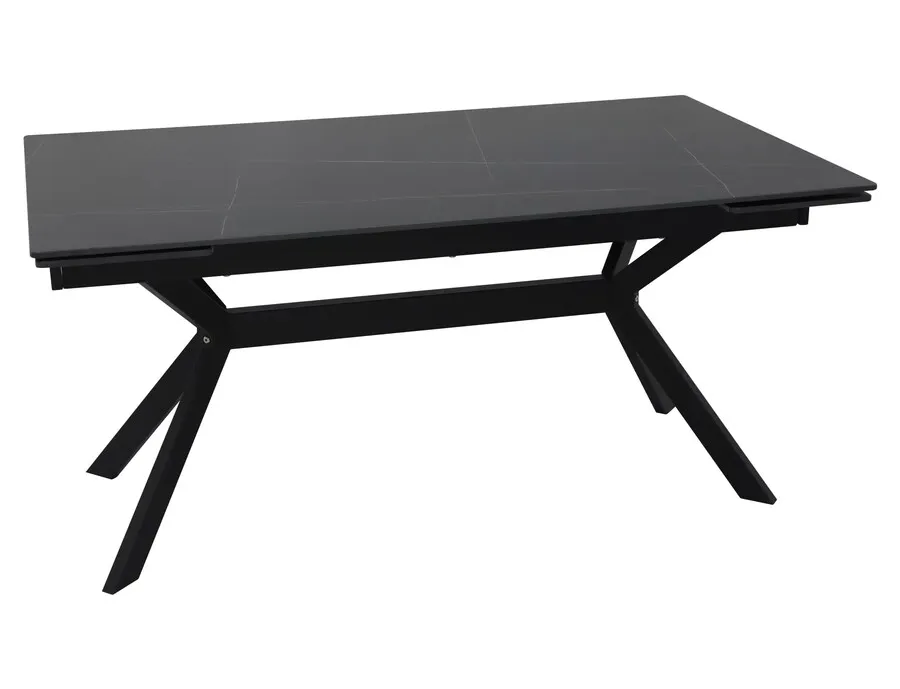 Stół rozkładany IMPERIA 160/220x90 - czarny