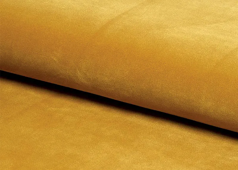 tkanina Bluvel 68 Krzesło pikowane tapicerowane MONTI Velvet - curry Bluvel 68