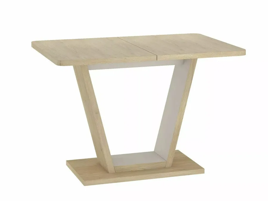 Stół rozkładany NIGEL 120/160x80 - dąb cremona torro/kaszmir