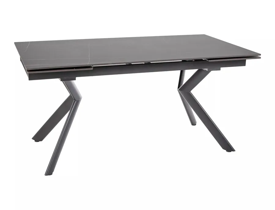 Stół rozkładany NORTON 160/240x90 - czarny mat