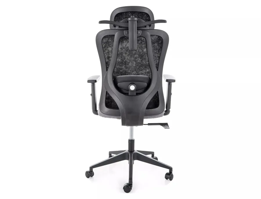 Fotel obrotowy Q-080M - czarny