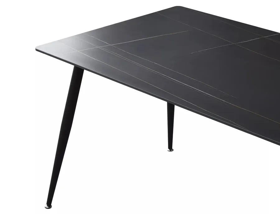 Stół RION 160x90 - czarny mat