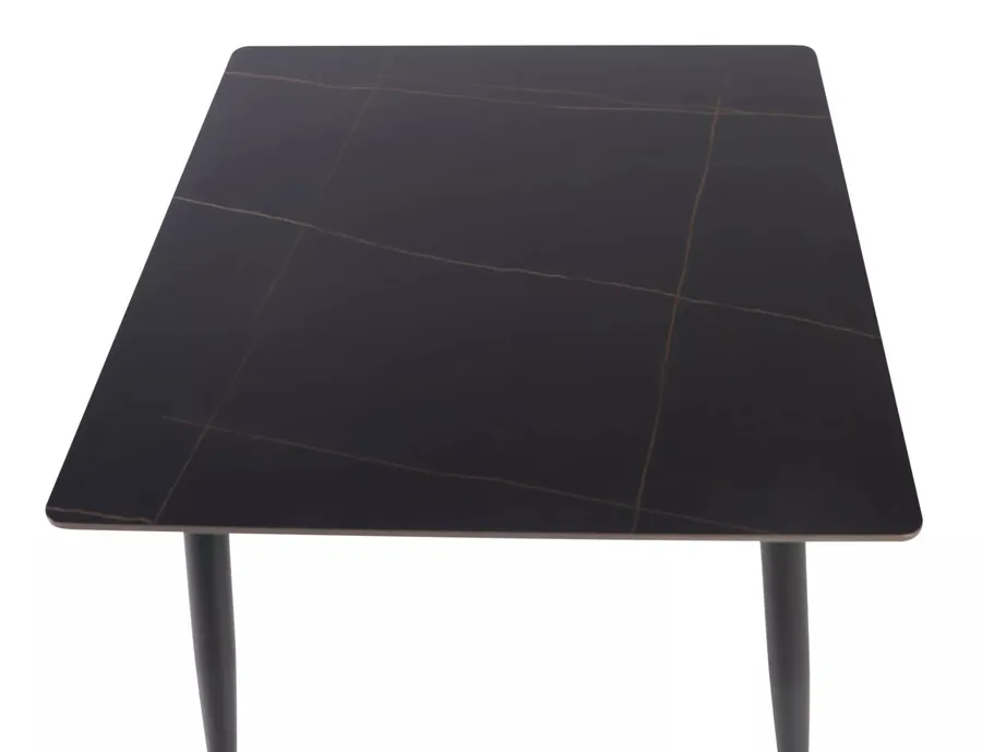 Stół RION 160x90 - czarny mat