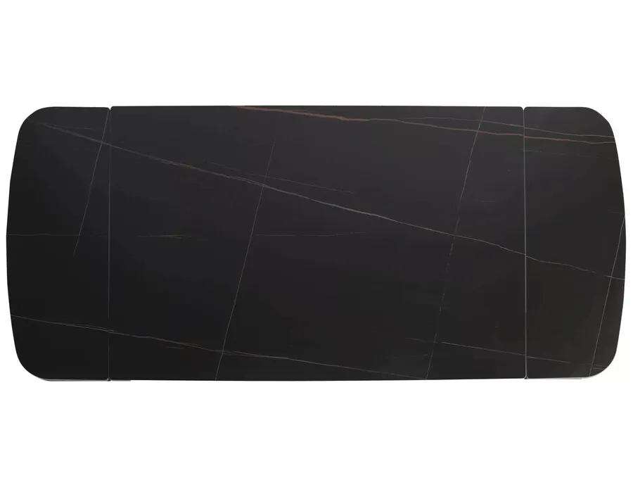 Stół rozkładany SENTO 120/180x80 - czarny mat
