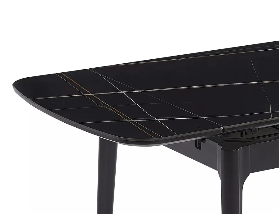 Stół rozkładany SENTO 120/180x80 - czarny mat