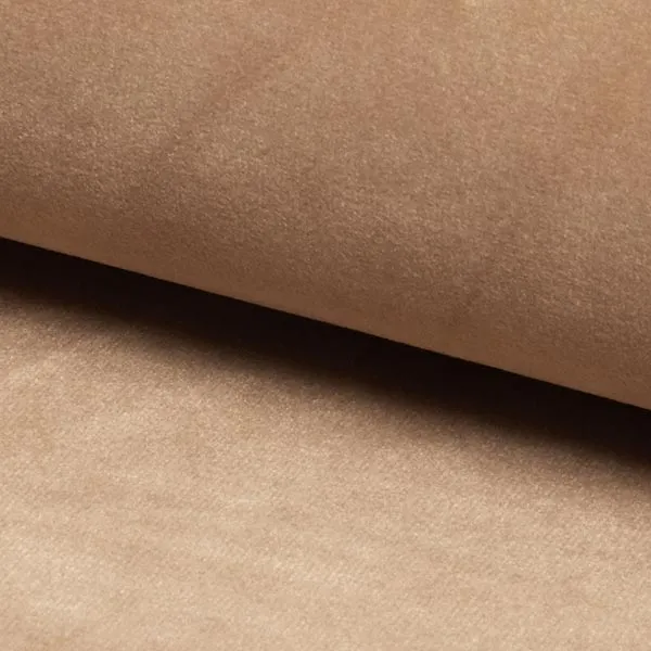 tkanina Bluvel 28 Krzesło tapicerowane welurowe TULIPE Velvet  - beżowy Bluvel 28
