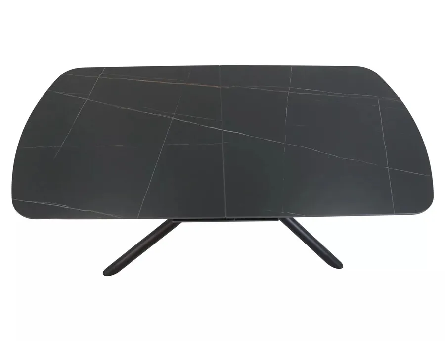 Stół rozkładany VECTOR 160/200x90 - czarny mat