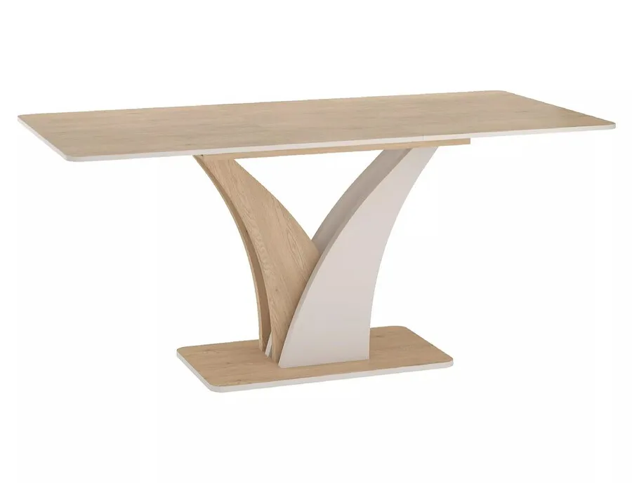 Stół rozkładany VENTO 120/160x68 - dąb cremona torro/kaszmir