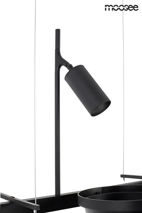 MOOSEE Lampa wisząca PLANT - czarny