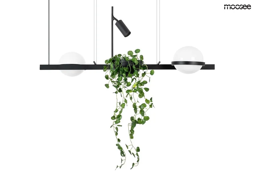 MOOSEE Lampa wisząca PLANT - czarny