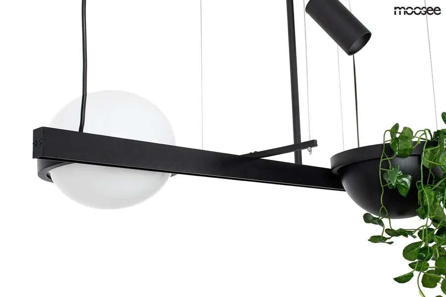 MOOSEE Lampa wisząca PLANT - czarny