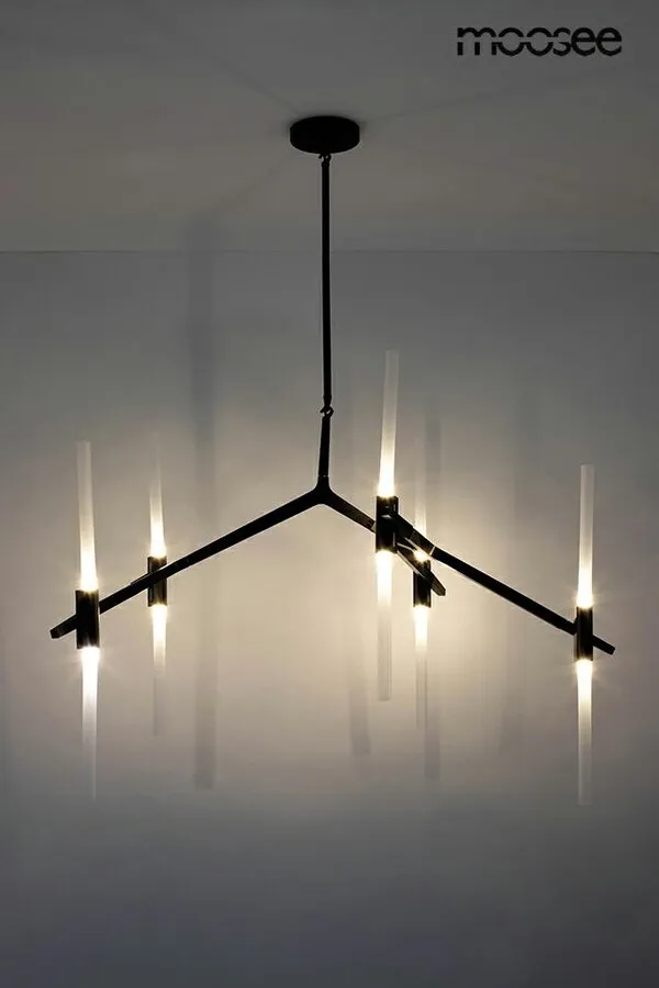 MOOSEE Lampa wisząca CANDELABR 10 - czarny