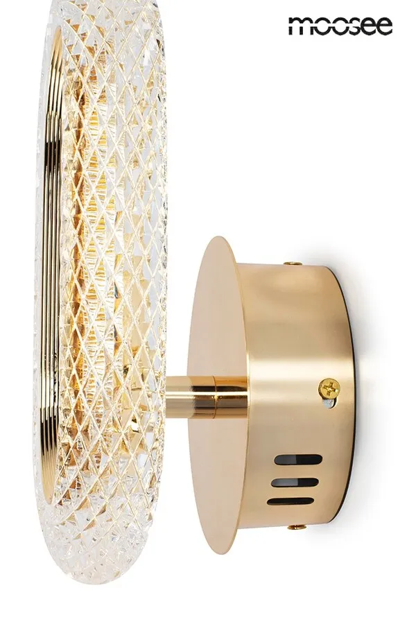 MOOSEE Lampa ścienna JEWEL - złoty