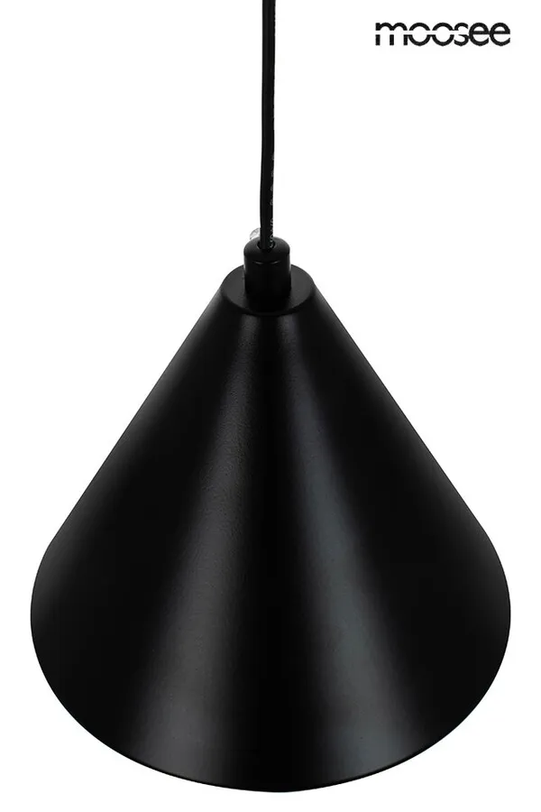 MOOSEE Lampa wisząca ACUSTICA - czarny