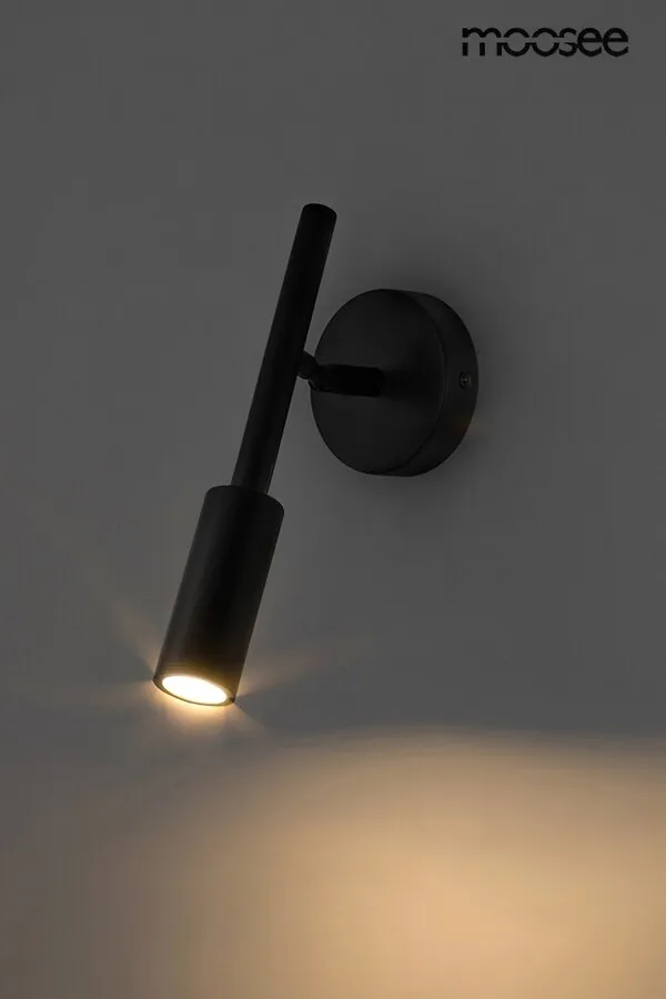 MOOSEE Lampa ścienna PRISMA - czarny