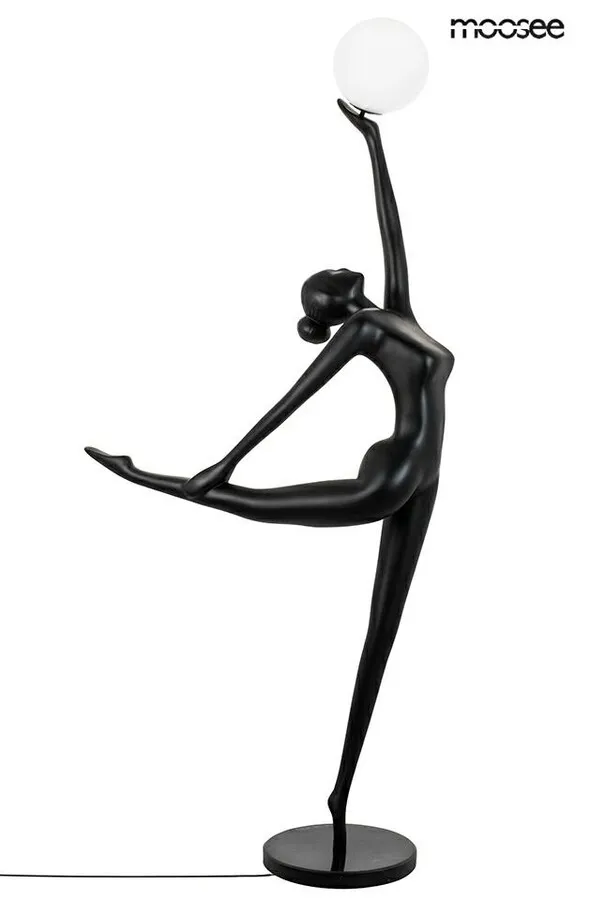 MOOSEE Lampa podłogowa HUMAN BALLERINA - czarny
