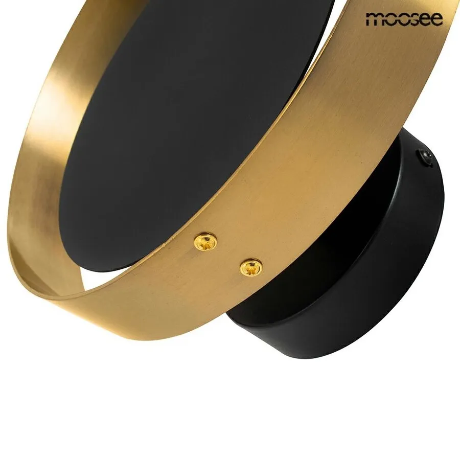 MOOSEE Lampa ścienna BAND - złoty/czarny