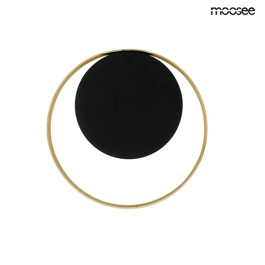 MOOSEE Lampa ścienna BAND - złoty/czarny