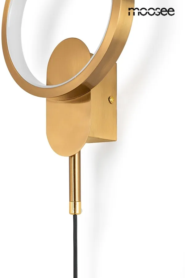 MOOSEE Lampa ścienna COMO - złoty
