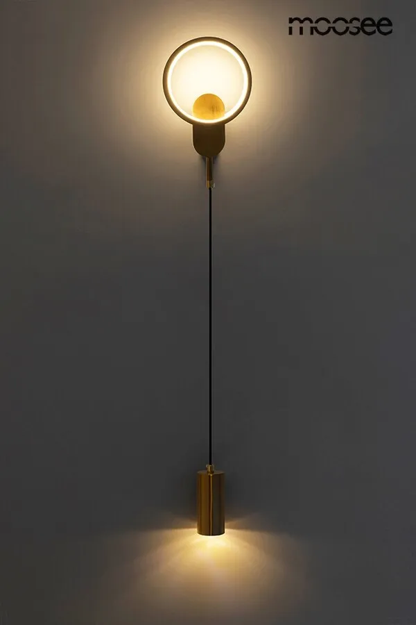 MOOSEE Lampa ścienna COMO - złoty