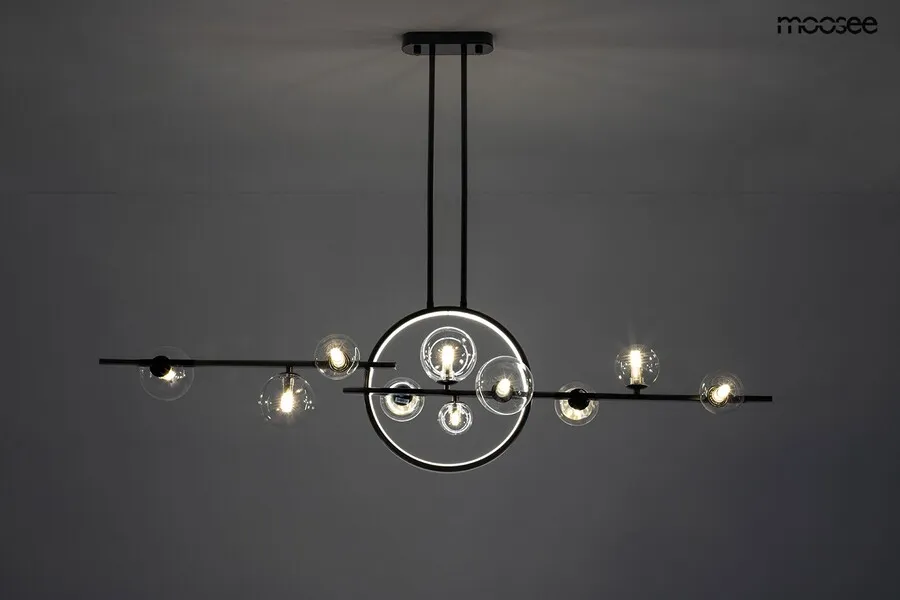 MOOSEE Lampa wisząca ALURE LINE TWIN 120 - czarny