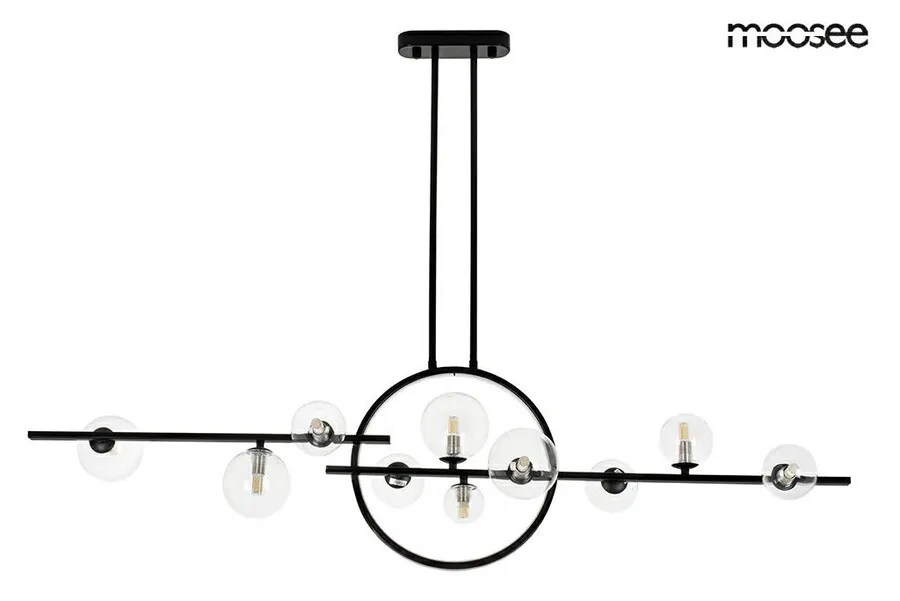 MOOSEE Lampa wisząca ALURE LINE TWIN 120 - czarny