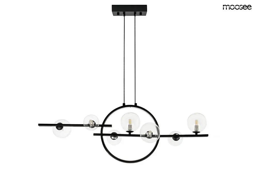 MOOSEE Lampa wisząca ALURE LINE TWIN 90 - czarny