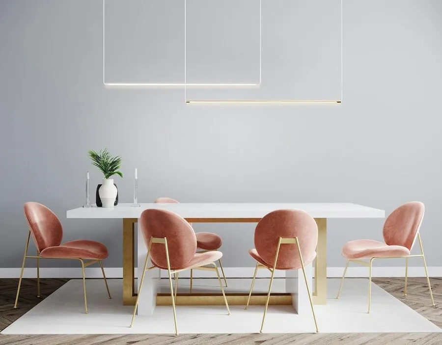 MOOSEE Lampa wisząca OMBRE LEVEL 100 - biały