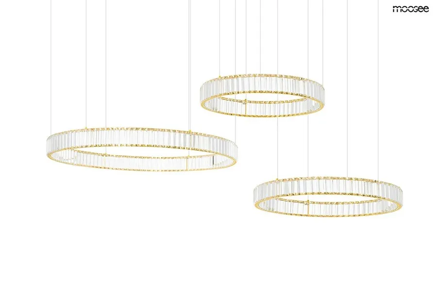 MOOSEE Lampa wisząca LIBERTY 3A - złoty