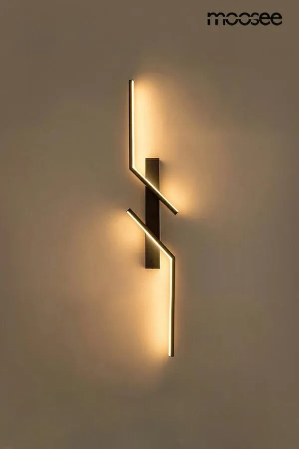 MOOSEE Lampa ścienna MAISON 60 - czarny