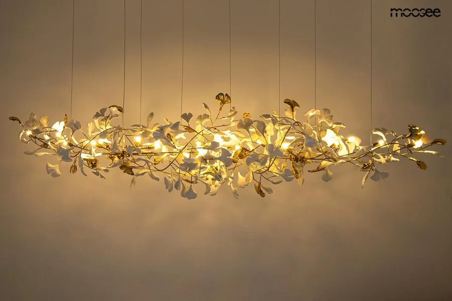 MOOSEE Lampa wisząca FLORA 250 PP - złoty