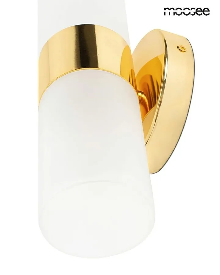 MOOSEE Lampa ścienna TUBS - złoty